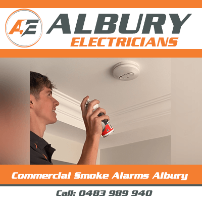 Commercial Smoke Alarms Albury - Installation by Albury Electricians